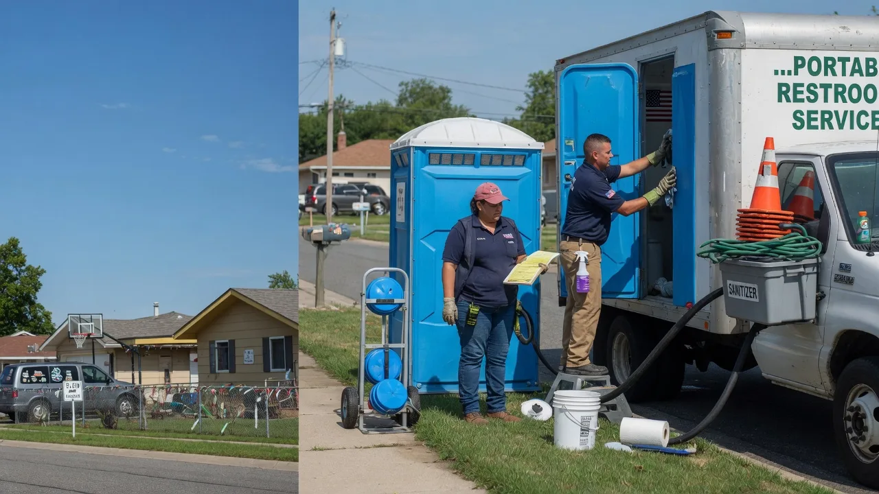 Porta Potty Rental in Garland, TX near me